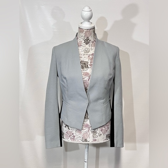 RACHEL‎ ROY Gray and black crop blazer size 4 - Picture 6 of 12